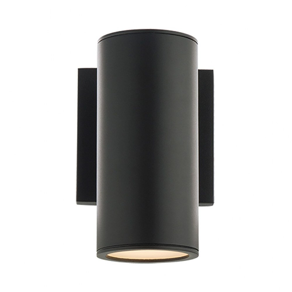 WAC Lighting Cylinder 1-Light LED 3000K Up & Down Aluminum Wall Light in White - image 2 of 2