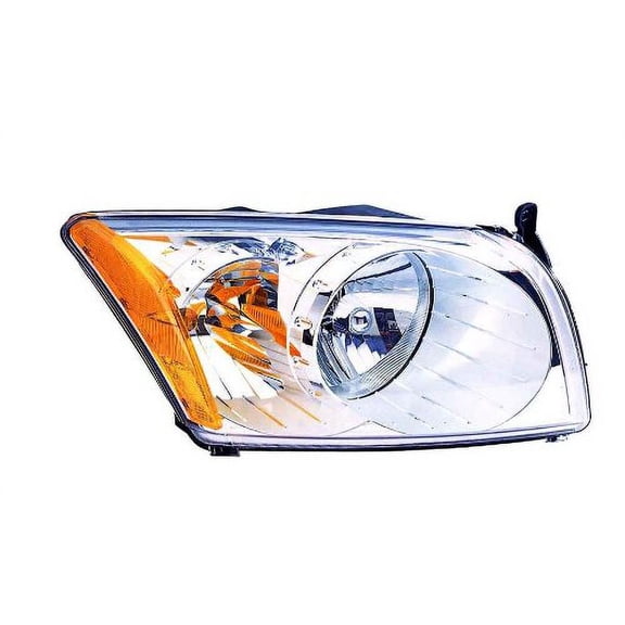 Replacement Depo 334-1118L-AC Driver Side Headlight For 07-12 Dodge Caliber