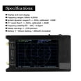 thumbnail image 2 of Antenna Analyzer VNA64 50kHz-6.3GHz Vector Network Analyzer HF VHF UHF Antenna With 3.95 Inch Display Screen ,Powerful Signal Generation, 2 of 7