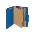 thumbnail image 1 of Smead PressGuard - Dossier de Classification - Extensible - 2 Pcs - pour Lettre - à Onglets - Bleu Foncé (Lot de 10), 1 of 2