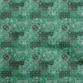 thumbnail image 1 of oneOone Cotton Silk Green Fabric Patchwork Diy Clothing Quilting Fabric Print Fabric By Yard 42 Inch Wide, 1 of 5