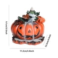 thumbnail image 3 of RKSTN Halloween Pumpkin Reflux Incense Burner Halloween Pumpkin Backflow Incense Censer Backflow Support Incense Ceramic Incense Censer Zen Romantic Of The Home, 3 of 7
