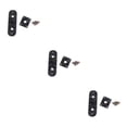 thumbnail image 2 of Eigraketly Pack of 2 Acoustic Guitar Bass with Plates Instrument Components Accessories Mounting Plate Portable Professional String Control Type1 NO1, 2 of 6