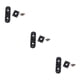 thumbnail image 4 of Eigraketly Pack of 2 Acoustic Guitar Bass with Plates Instrument Components Accessories Mounting Plate Portable Professional String Control Type1 NO1, 4 of 6