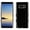 Black, variant on MyBat Rubberized TUFF Hybrid Cover Galaxy Note 8 Teal & Pink