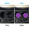 thumbnail image 4 of Bling Car Coasters, Wisdompro 4 Pack PVC Car Cup Holder Insert Coaster - Anti Slip Universal Vehicle Interior, 4 of 5