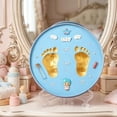 thumbnail image 3 of Inkless born Hand Foot Print DIY Kit, Precious Baby Keepsake Souvenir, Ideal Gift For Baby 100 Days, First Birthday And Family Memory Collection Making, 3 of 6