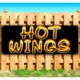 thumbnail image 1 of Hot Wings 13 oz Vinyl Banner With Metal Grommets, 1 of 4