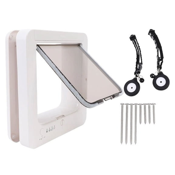 Collar Cat Door Smart Cat Door Automatic Sensing with Collar Activated Easy Installation Pet Door for Home Smart CatDoor