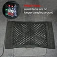 thumbnail image 4 of Bolsa de almacenamiento de malla Bolsa de almacenamiento de malla elástica de red de maletero trasero Bolsillo universal de doble capa JShteea  El nuevo, 4 of 8