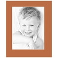 thumbnail image 2 of ArtToFrames 13x16" Red Orange Custom Mat for Picture Frame with Opening for 9x12" Photos. Mat Only, Frame Not Included (MAT-106), 2 of 5