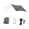 thumbnail image 4 of guohui Bâche de Tente Imperméable Drap de Sol Tapis Abri Multifonction Robuste pour Extérieur Gris, 4 of 8