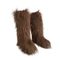 thumbnail image 1 of Women Winter Faux Fur Knee High Snow Boots, 1 of 1
