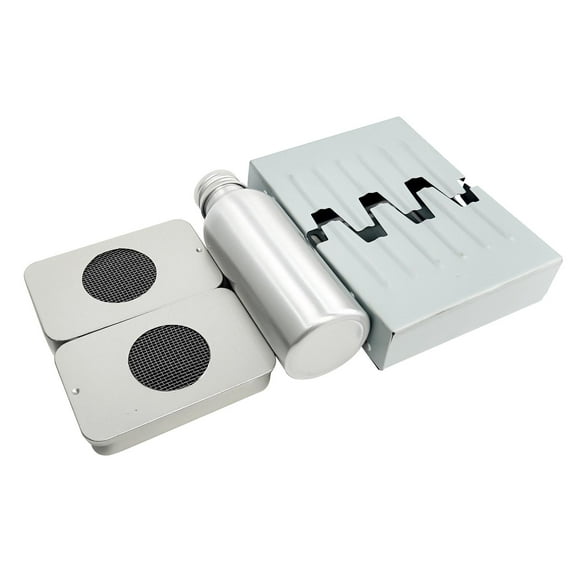 Juego de estufas de alcohol para acampar Mochila de calefacción 2 tipos diferentes de botellas Accesorios para quemadores Calentador de alcohol A Sunnimix Estufas de alcohol al aire libre