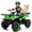 Green, variant on 24V Ride on Car, Kids ATV Quad with Bluetooth Music w/Storage Racs, Anti-Slip Tires, 160W Motors, Crash Bars, Power Display, LED Lights & Bluetooth, 24 Volt Ride on Toys for Toddlers Ages 3+, Blue