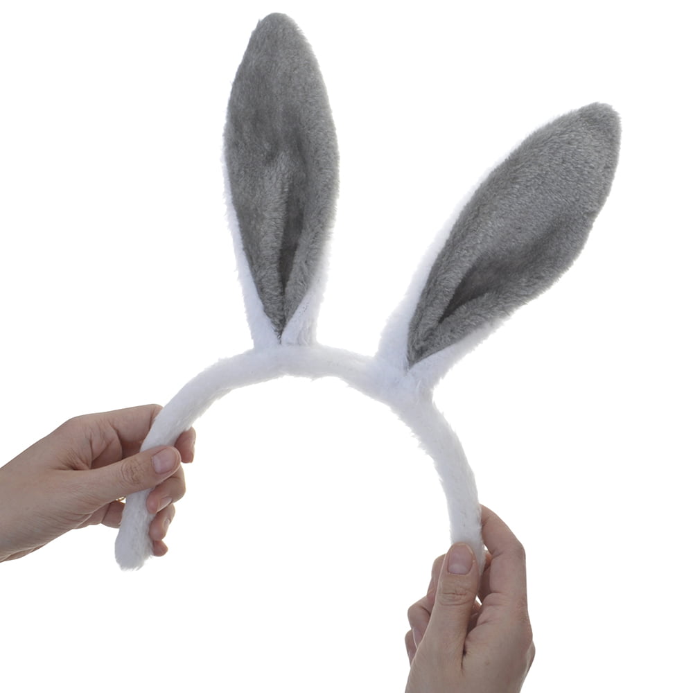 Toptie Easter Bunny Ears Headband Soft Touch Plush Cosplay Halloween Party Suppliers 