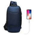 thumbnail image 2 of Mochila bandolera de 1 pieza, bolso de pecho antirrobo para hombre, bolso de hombro informal, bolso impermeable Zhivalor 221654-1, 2 of 3