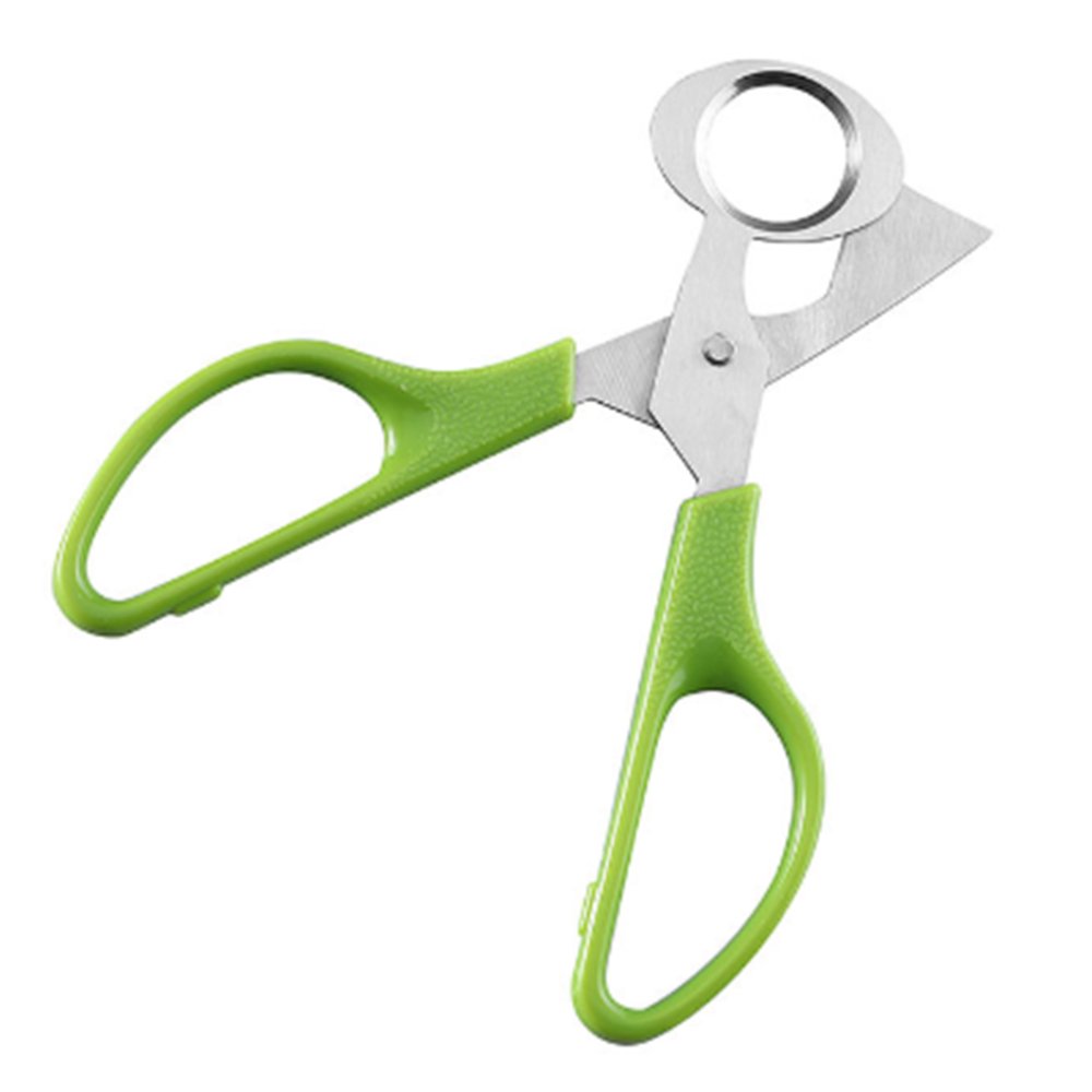 Household Kitchen Egg Scissors Stainless Steel Round Egg Opener Bird