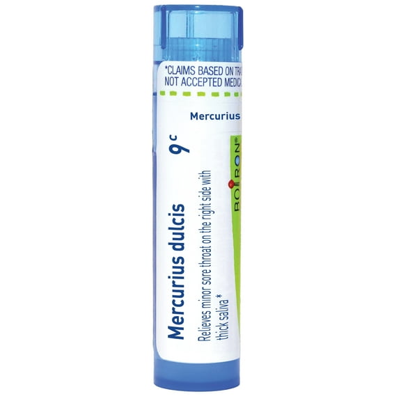 Boiron Mercurius Dulcis 9C Homeopathic Single Medicine For Cough, Cold & Flu 80 Pellet