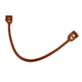 thumbnail image 4 of 1 Pair Brown Leather Handbag Bag Strap Accs Detachable Replacements, 4 of 5