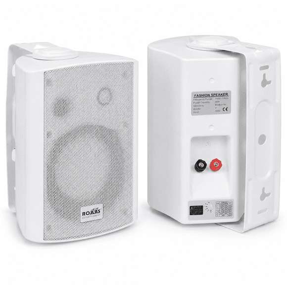 Par de altavoces de 30 W para ambientación.