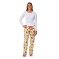 thumbnail image 7 of Disney Winnie The Pooh Women's Holiday Lights Character Design AOP Adult Lounge Sleep Pajama Pants, 7 of 7