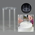 thumbnail image 3 of koolsoo Multi-Layer Cake Support Set, Round Dessert Shelf Cake, Gasket Cake Support Cake Diameter 7.87inch, 3 of 8