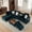 Forest Green, variant on BSHTI 94.49" L-Shaped Modular Sectional Sofa with Storage Ottoman & Cup Holders – Corduroy Upholstery, Tufted Seat, Nail-Head Trim, Solid Wood & Iron Frame, 5 Colors