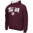 thumbnail image 2 of Men's Colosseum Maroon Texas A&M Aggies Arch & Logo 3.0 Pullover Hoodie, 2 of 3