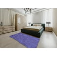 thumbnail image 4 of Ahgly Company Indoor Rectangle Patterned Purple Amethyst Purple Area Rugs, 7' x 10', 4 of 6