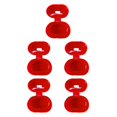 thumbnail image 3 of crativent Silicone Earbuds Box Headset Storage Case For Airdots Youth Version red 5Set, 3 of 6