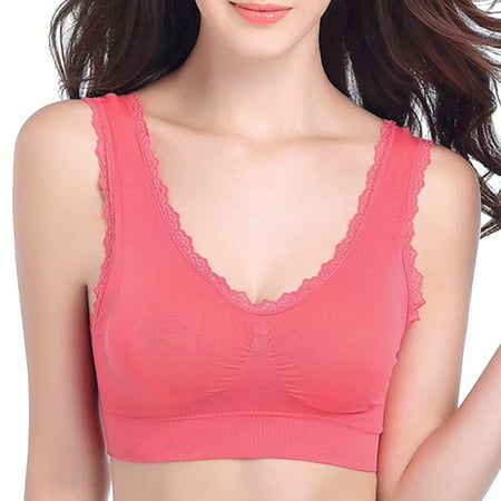 

Women s Spring Classic Foreign Trade Bra Comfort Large Lace Seamless Sports Bra