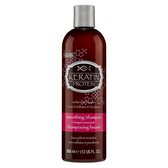 Hask Keratin Protein Smoothing Shampoo 12 Oz.