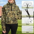 thumbnail image 3 of Chaqlin Camo Print zipper sweatshirt for kids zipper sweatshirt for kid with Pocket sweatshirts for girl sweatshirts for girls Size 9-10, 3 of 7