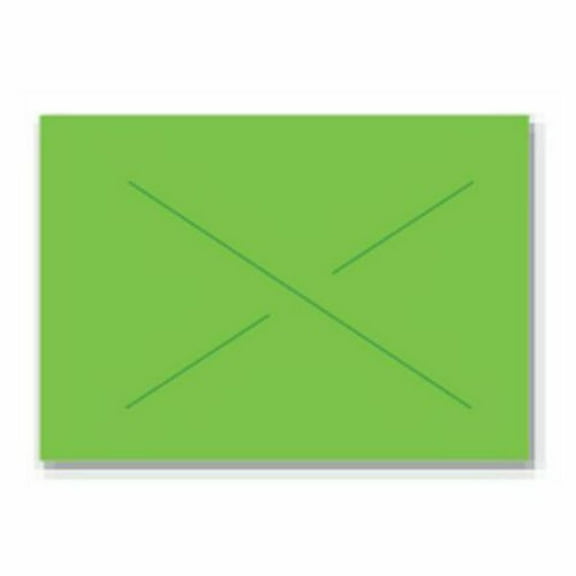 Green GX2216 Labels, Security Cut, for Contact Label Guns 66.22, 77.22, 88.22