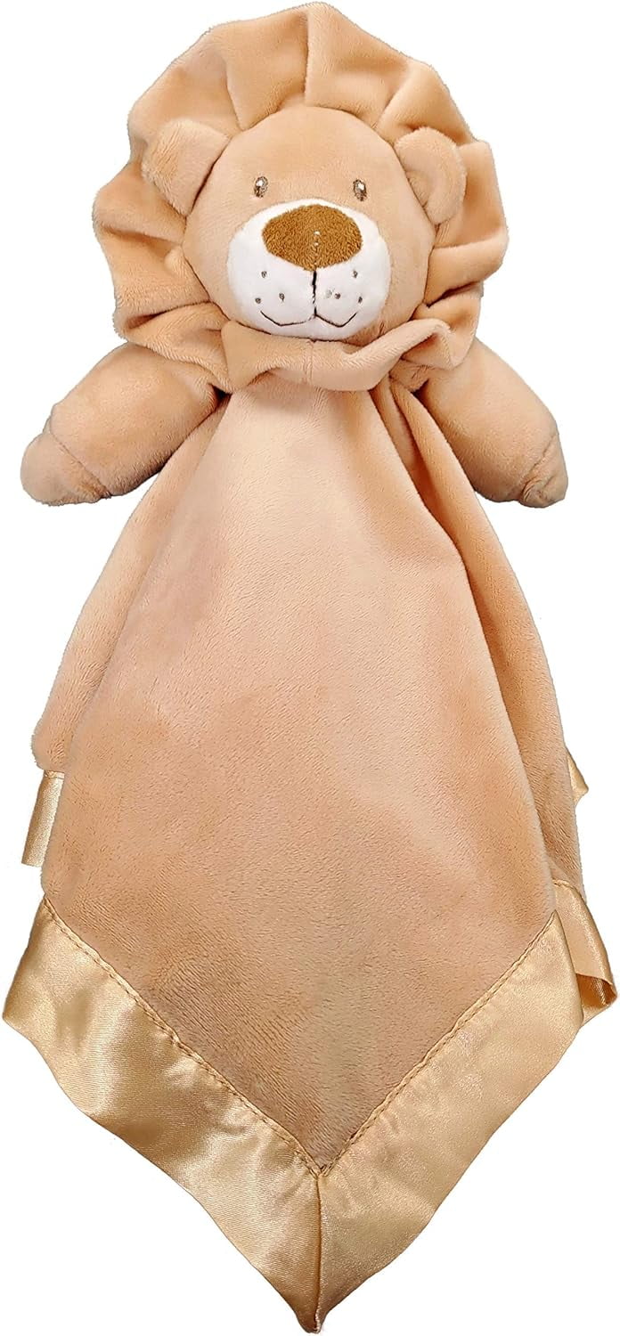 Plush Baby Lovey, Security Blanket Bundle 18x18" 5 Pack Bundle