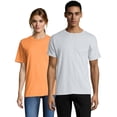 thumbnail image 1 of Hanes Adult X-Temp Unisex Performance T-Shirt, M, Ash, 1 of 1