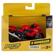 Adventure Force 2-Wheeler 1:18 Replica Motorcycle Play Vehicles (Style May Vary)