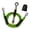 Green Handle type, variant on Saltwater Dock Line With Stainless Steel Hook Suitable For Surfing And Anchoring