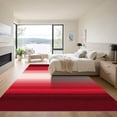 thumbnail image 3 of ODIKA 4x6 Machine Washable Non-Slip Area Rug, Ombre Red High Traffic Rug, Red, 1051142, 3 of 7