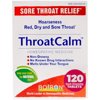 Boiron ThroatCalm Tablets, Homeopathic Medicine for Sore Throat Relief, Hoarseness, Red, Dry, and Sore Throat, 2 x 60 Quick-Dissolving Tablets Twin Pack