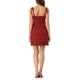 thumbnail image 3 of INSPIRE CHIC Vestido Mini de Tirantes con Volantes Impreso para Mujer M Rojo-Corazón, 3 of 6