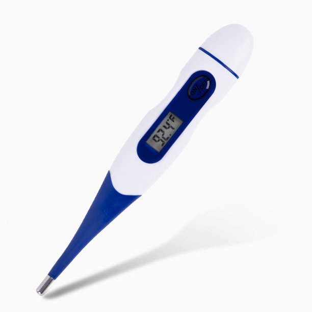 JML Digital Thermometer For Fever, Oral，Rectal and Underarm Use Easy