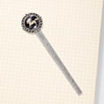 thumbnail image 4 of Star Unicorns Vintage Silver Lace-Edged Bookmark: a Delightful Gift for Book Lovers and Readers, 4 of 5