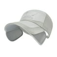 thumbnail image 2 of D-GROEE Unisex Sun Visor Hat, Adjustable Golf Hats Cap with Retractable Brim UV Protection Cap for Outdoor, 2 of 7
