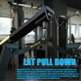 thumbnail image 3 of LAT Pull Down Bar for Cable Machine, LAT Pulldown Attachments T Bar V Bar Cable Attachment, Back Tricep Bar Strength Training Handle, 3 of 7