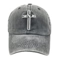 thumbnail image 2 of Embroidered Christian Jesus Cross Hat for Men Women, Vintage Washed Dad Hats Adjustable Baseball Cap, 2 of 4