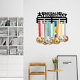 thumbnail image 6 of Taekwondo Medal Holder Display Hanger for DIY Taekwondo Competition with Trophy Rack Frame Wall Mount Medal Hanger for DIY Race Medals Trophies Over 60 Medals, 6 of 6