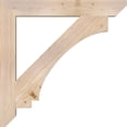 thumbnail image 3 of Ekena Millwork 5 1/2"W x 44"D x 44"H Imperial Slat Smooth Bracket, Douglas Fir, 3 of 4
