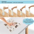 thumbnail image 3 of Yayeee 6 Pack Kitchen Dish Cloths Set for Washing Soft Drying Absorbent Microfiber Towels, Light Gray Bears, 3 of 9